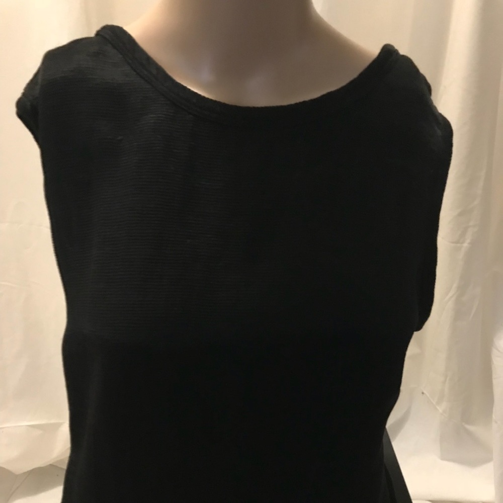 Black top with open back